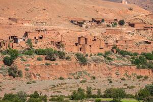 village dans le Ouarzazate, Maroc, Afrique photo