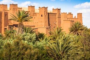 vue de ayez benhaddou kasbah, ayez ben Haddou, Ouarzazate, Maroc photo