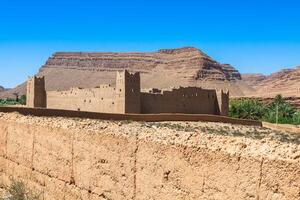 berbère villages dans le désert Maroc photo