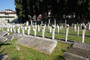 vieux cimetière dans bourse, turkiye photo