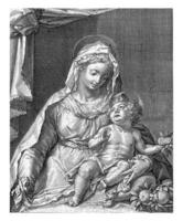 Marie avec le Christ enfant photo