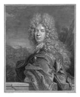 portrait de pierre Vincent Bertin, cornélis Martinus vermeulen, après Nicolas de largillière, 1694 photo