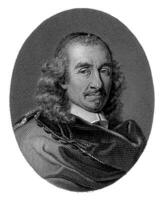 portrait de le dramaturge pierre corneille photo