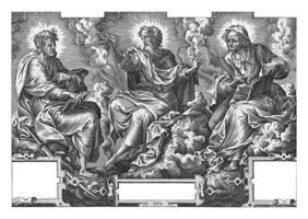 Trois apôtres Simon les zélotes, Judas thadeus et Mattias photo