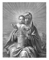 vierge et enfant photo