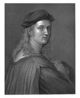 portrait de banquier relier altoviti, raphael Morghen, après raphaël, 1768 - 1833 photo