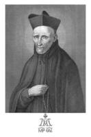 portrait de Saint jose de Calasanz, girolamo carattons, après Carolus Minardi, 1767 - 1809 photo