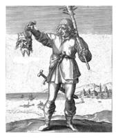 le 'homme de le personnes', hiéronyme Wierix attribué pour, après martre van clé je, 1578 photo