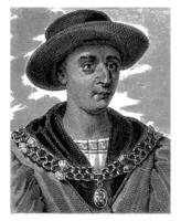 portret van tanneguy iii du châtel, alphonse bouillant photo