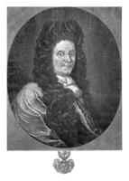 portret van de juriste Johann Christian gebhard scultète photo