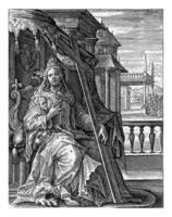 Saint héléna, magdalene de passer, 1574 - 1637 photo