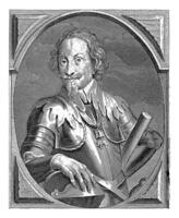 portrait de gottfried heinrich von Papenheim, Pierre de jode ii, 1628 - 1670 photo