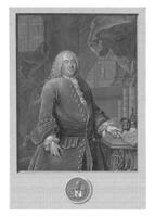 portrait de paulus Grundherr, Johann Friedrich Léonard, 1643 - 1680 portrait de paulus Grundherr, sénateur à Nuremberg. photo