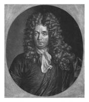 portrait de Jan antonides van der va, Jacob gole, 1670 - 1724 photo