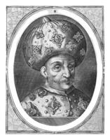 portrait de sultan alhierius, dominique custode, 1600 - 1604 photo
