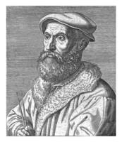 portrait de nicolas tartailles, philips Galle, 1572 photo