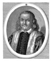 portrait de politicien giovanni garzoni, giacomo piccini, 1647 photo