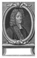 portrait de William Sherlock, David coûteur, c. 1700 photo