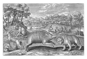chasse jeu, adrien collier, 1595 - 1599 photo