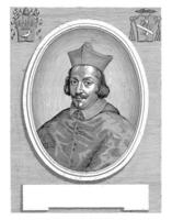 portrait de cardinal lorenzo Raggi, Giuseppe maria testane, 1658 - 1679 photo