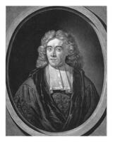 portrait de adrien reland, Pierre schenk je, 1703 photo