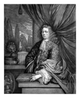 autoportrait de Pierre schenk, Pierre schenk je, 1680 - 1713 photo