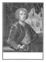 portrait de George anson, Jan caspar Philippe, après Arthur étang, 1736 - 1775 photo