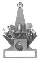 Mémorial à gualthère zoutmaat, Pierre de jument, après vivant, 1780 - 1782 photo