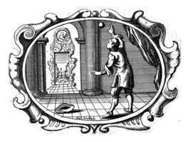adversité exalte homme, gaspar bouttats, 1679 photo