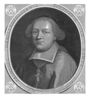 portrait de Étienne le camus dans un ovale cadre, Simon Thomassin, après jean Guynier, 1684 photo