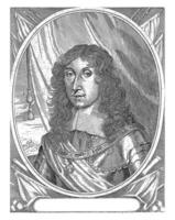 portrait de soldat giron Francesco villa, Giac. réino, 1659 photo