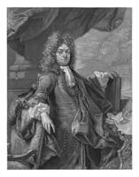 portrait de Johann anton Otto, Pierre schenk je attribué à atelier de, 1670 - 1713 photo