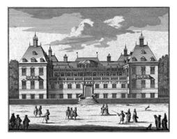 Honselaarsdijk palais de derrière, carelle Allard attribué pour, 1689 - 1702 photo