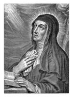 Saint Monica ancien esquisser photo