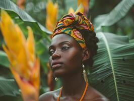 ai généré puissant instantanés aux femmes responsabilisation par Candide la photographie photo