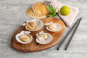 brut Naturel coquille dans ses coquille photo