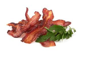 cuit tranches de Bacon photo