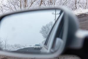 miroir réflexion dans miroir photo