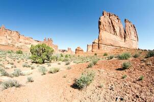 vieux Maisons et des rues dans saoudien Saoudite et magnifique les monuments dans saoudien Saoudite photo