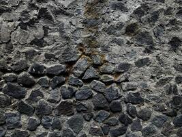 Contexte texture modèle Contexte de calcaire carrière mur composé de grand rochers photo