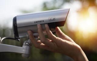 concept de installation vidéosurveillance appareils photo, ip appareils photo, Sécurité surveillance photo