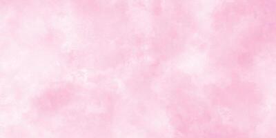 aquarelle rose gratté grungy texture avec taches, pastel La peinture sur Toile avec rose, main peint pente rose papier texture, rose grunge texture vecteur illustration. photo