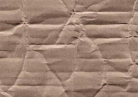 froissé marron kraft papier texture bannière Contexte photo