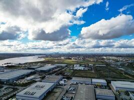 aérien vue de central dagenham Londres ville de Angleterre Royaume-Uni. Mars 2ème, 2024 photo