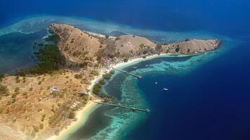 paysage vue de Komodo île , Indonésie photo
