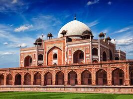 la tombe de humayun. delhi, inde photo