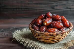 ai généré Rendez-vous jeûne Ramadan photo