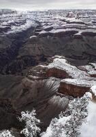 grandiose canyon hiver photo