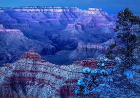 grandiose canyon hiver photo