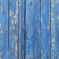 ai généré texture de bois bleu panneau pour Contexte. ai photo